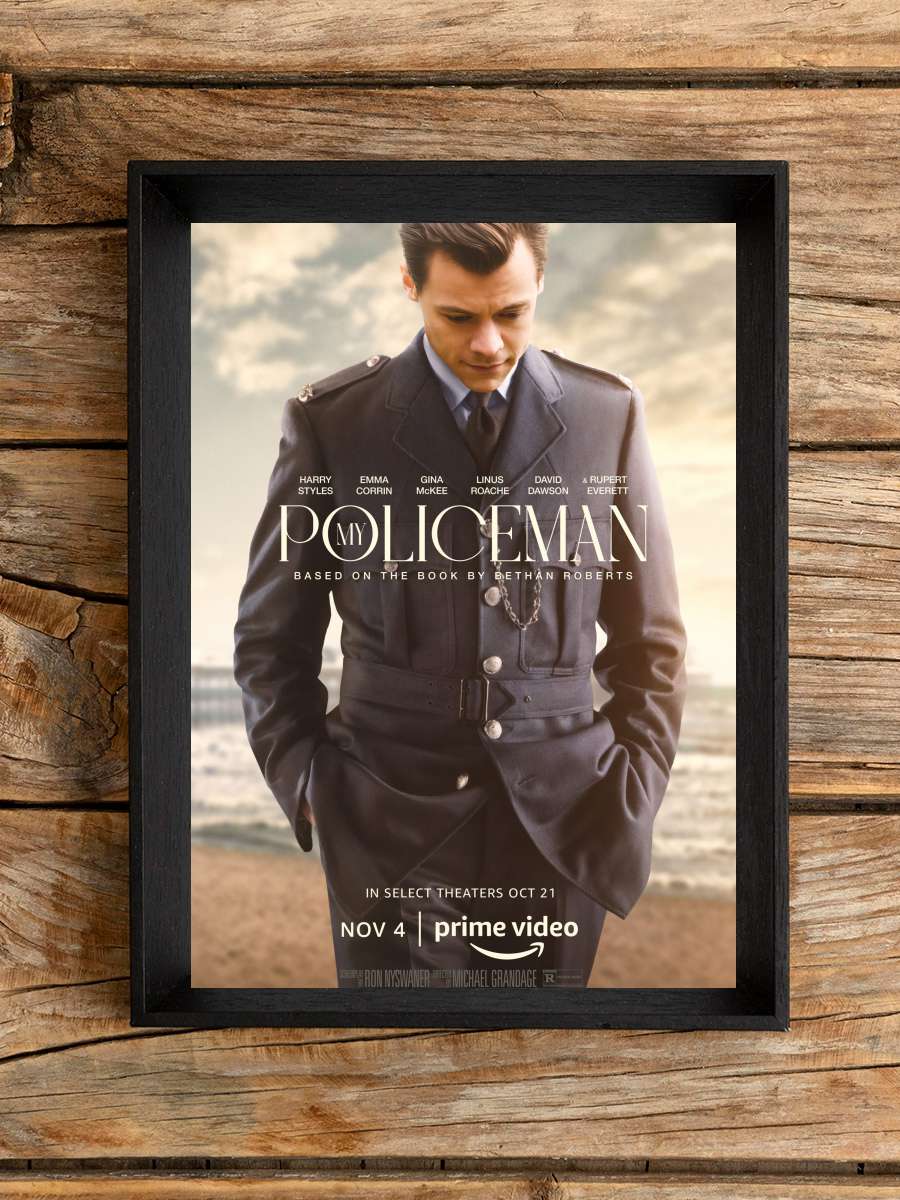 My Policeman Film Tablo Siyah Çerçeveli Film Poster Afiş Tablo