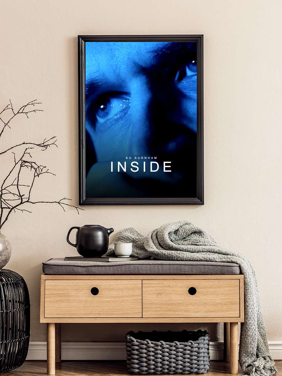 Bo Burnham: Inside Film Tablo Siyah Çerçeveli Film Poster Afiş Tablo