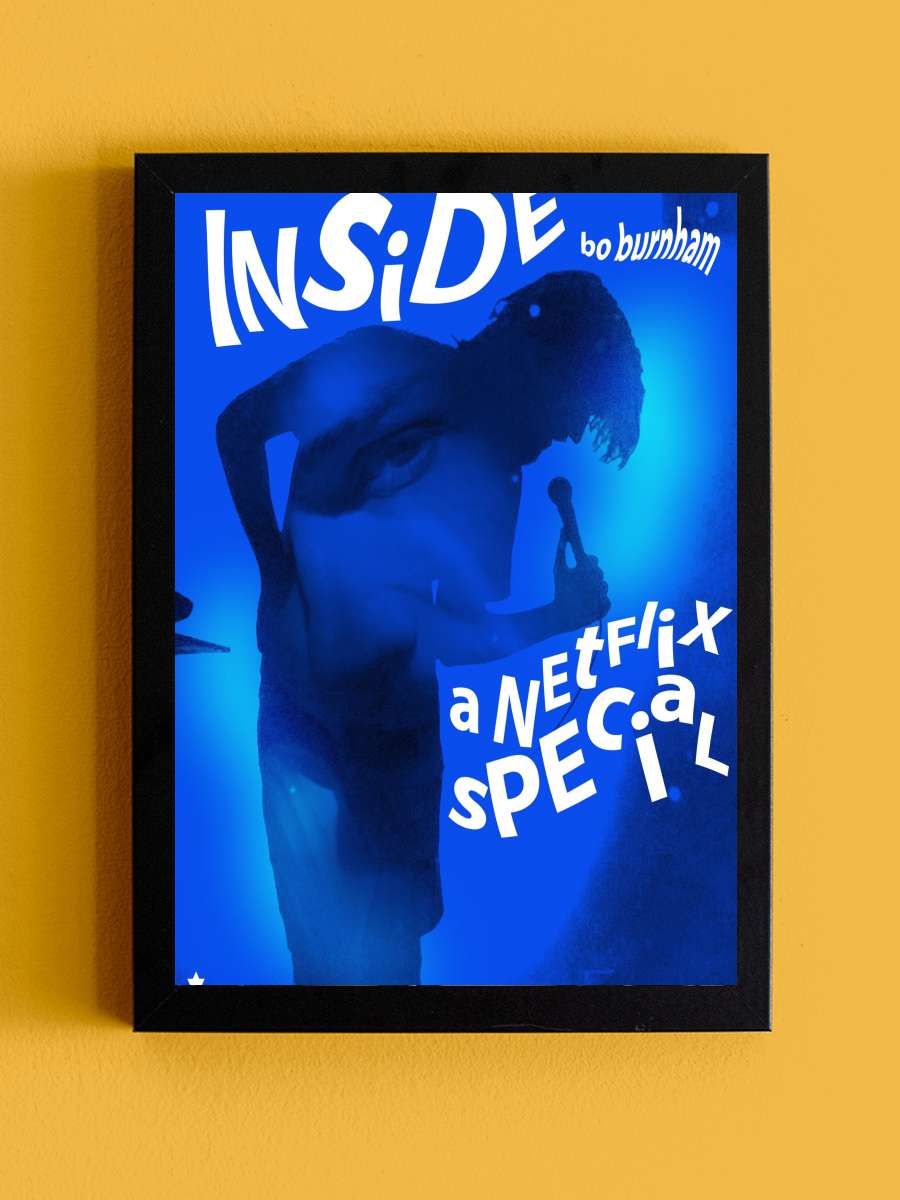 Bo Burnham: Inside Film Tablo Siyah Çerçeveli Film Poster Afiş Tablo