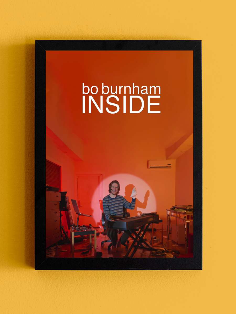 Bo Burnham: Inside Film Tablo Siyah Çerçeveli Film Poster Afiş Tablo