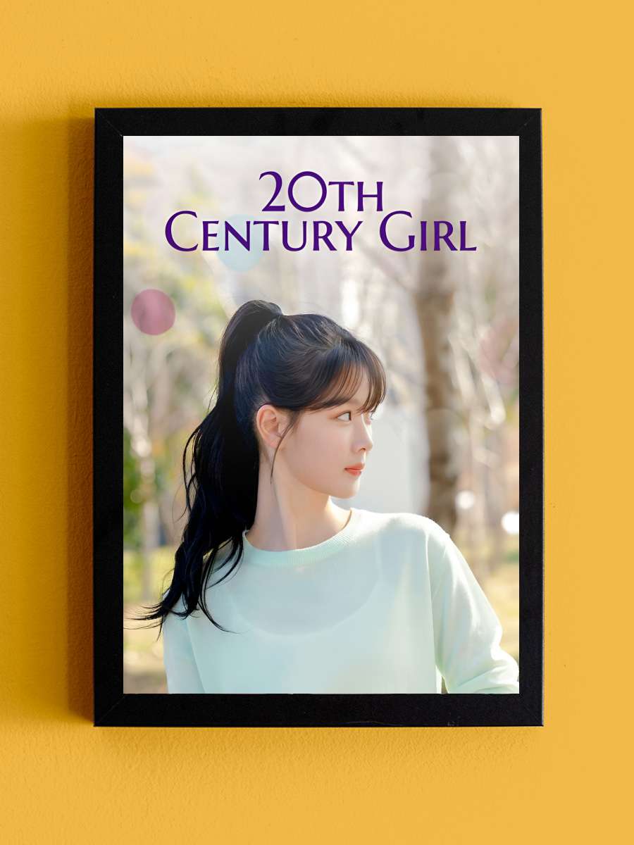 20th Century Girl - 20세기 소녀 Film Tablo Siyah Çerçeveli Film Poster Afiş Tablo