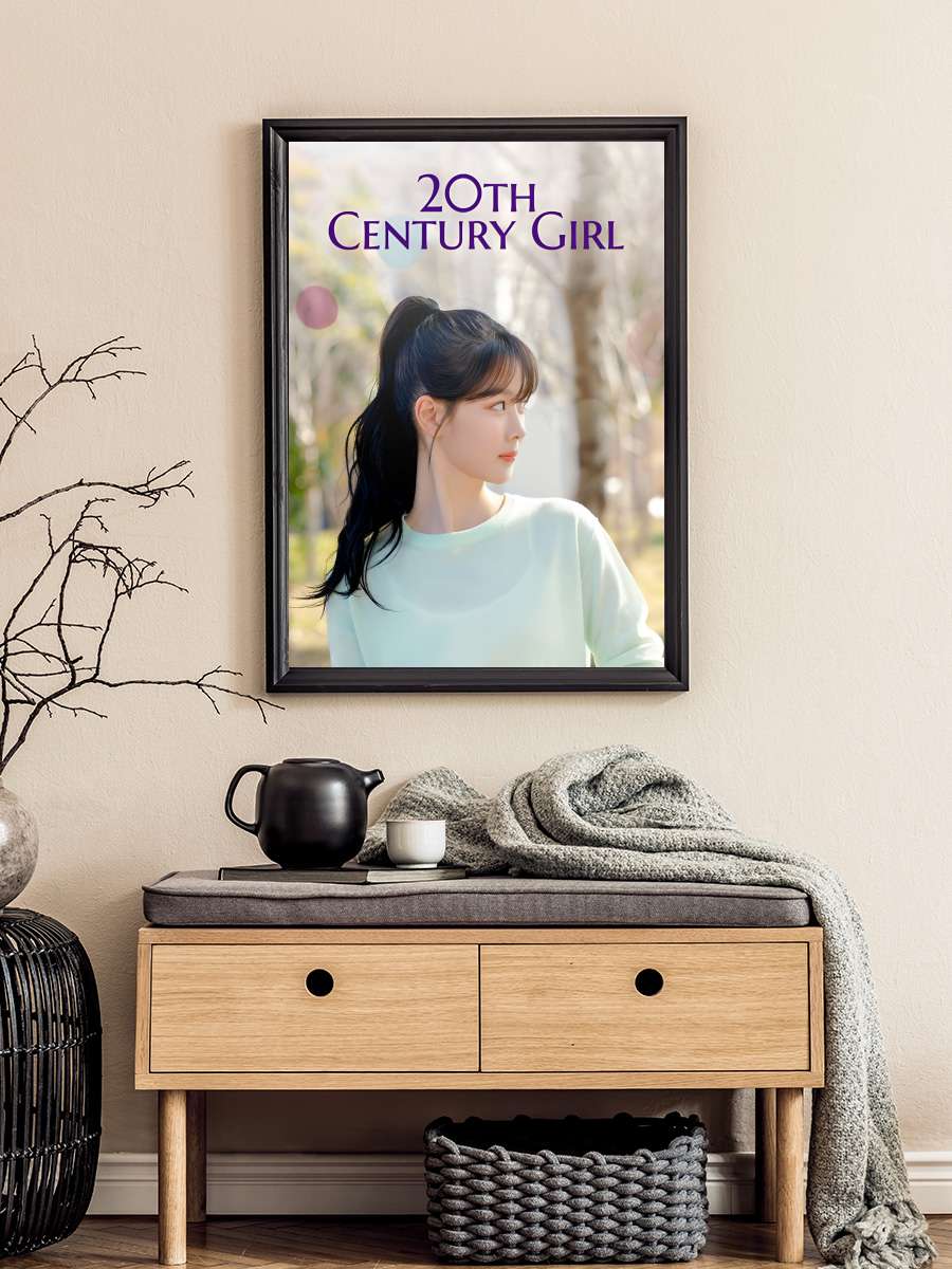 20th Century Girl - 20세기 소녀 Film Tablo Siyah Çerçeveli Film Poster Afiş Tablo