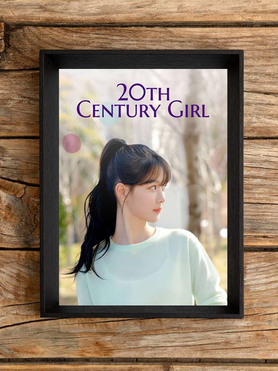 20th Century Girl - 20세기 소녀 Film Tablo Siyah Çerçeveli Film Poster Afiş Tablo