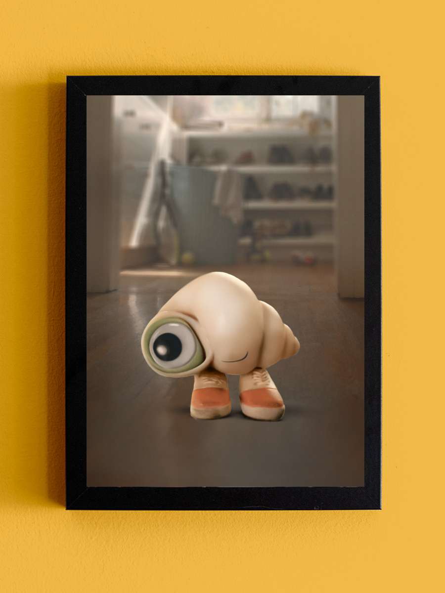 Deniz Kabuğu Marcel - Marcel the Shell with Shoes On Film Tablo Siyah Çerçeveli Film Poster Afiş Tablo