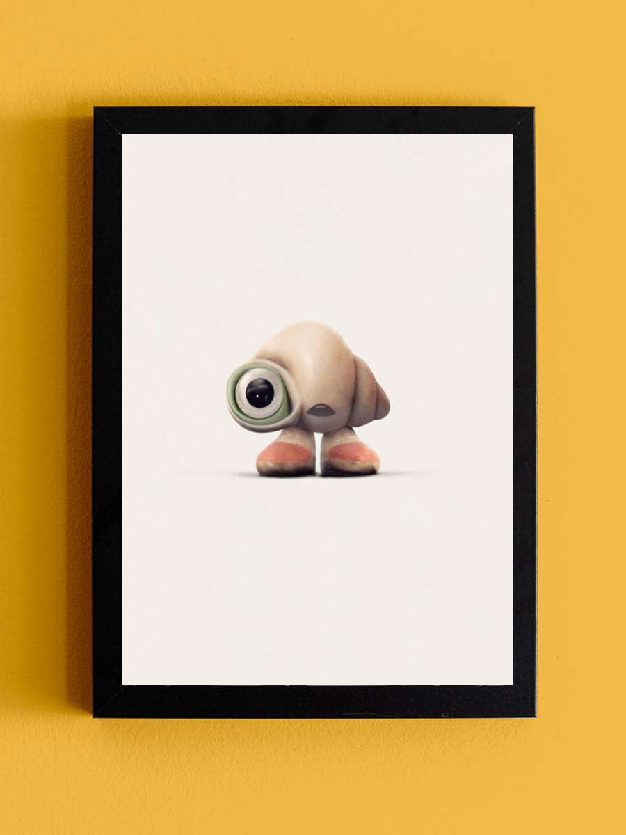 Deniz Kabuğu Marcel - Marcel the Shell with Shoes On Film Tablo Siyah Çerçeveli Film Poster Afiş Tablo