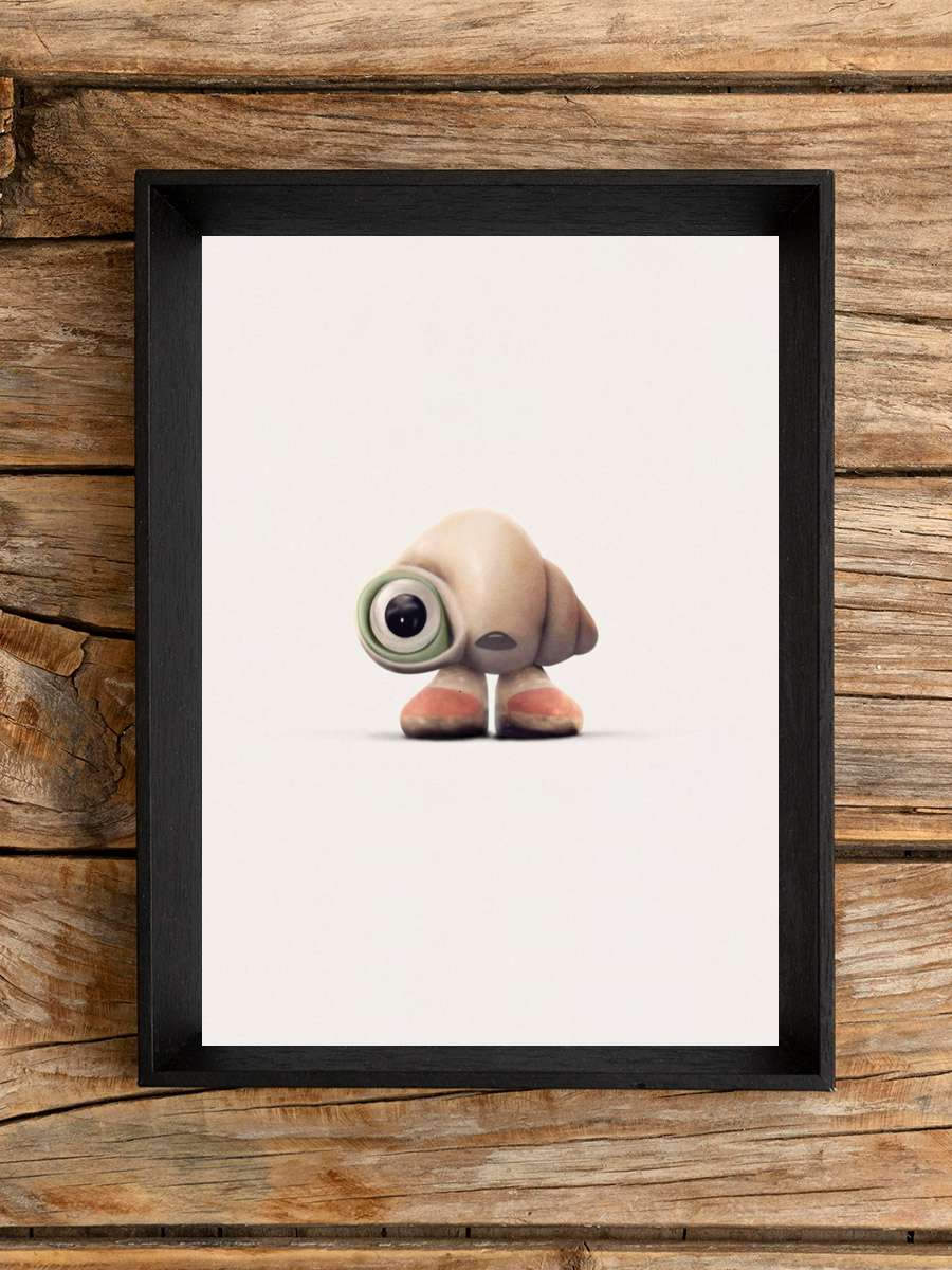 Deniz Kabuğu Marcel - Marcel the Shell with Shoes On Film Tablo Siyah Çerçeveli Film Poster Afiş Tablo