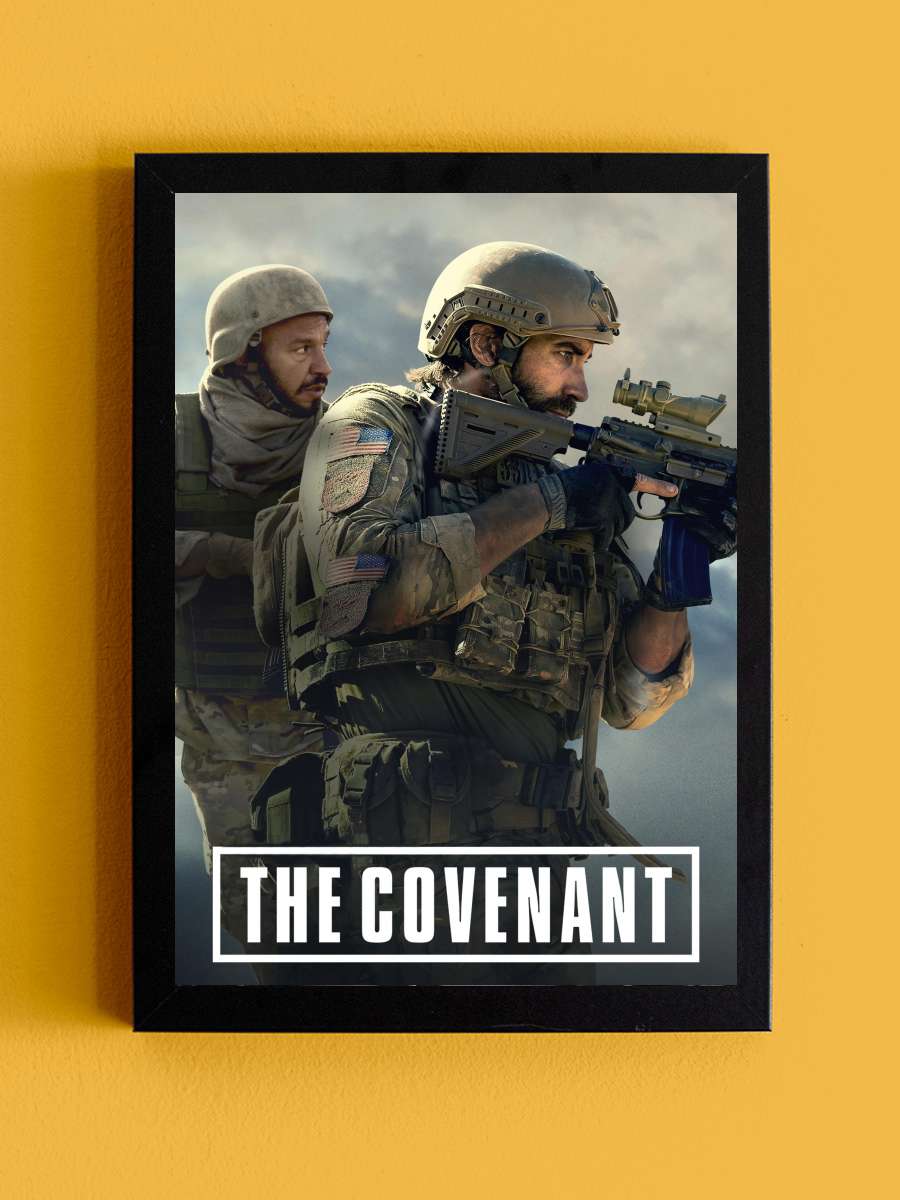 Antlaşma - Guy Ritchie's The Covenant Film Tablo Siyah Çerçeveli Film Poster Afiş Tablo