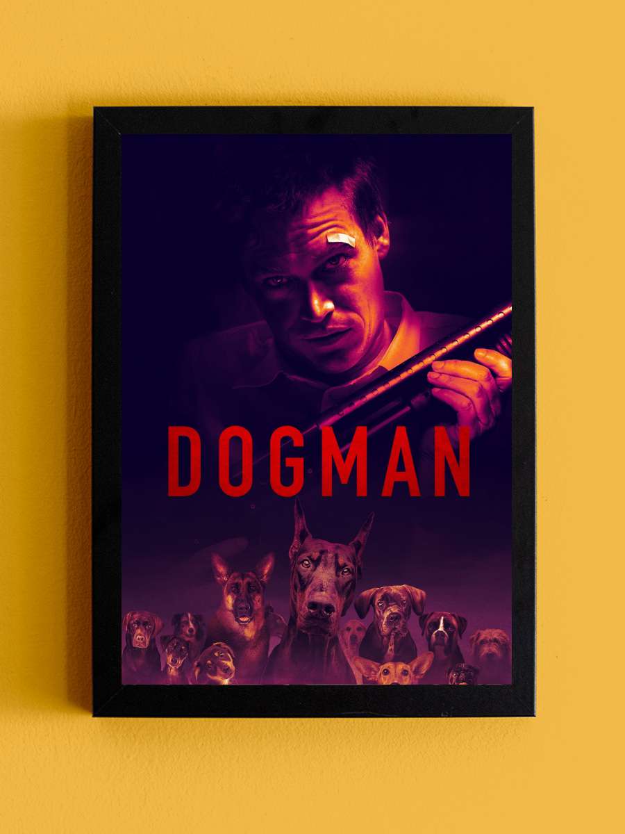 Dogman Film Tablo Siyah Çerçeveli Film Poster Afiş Tablo