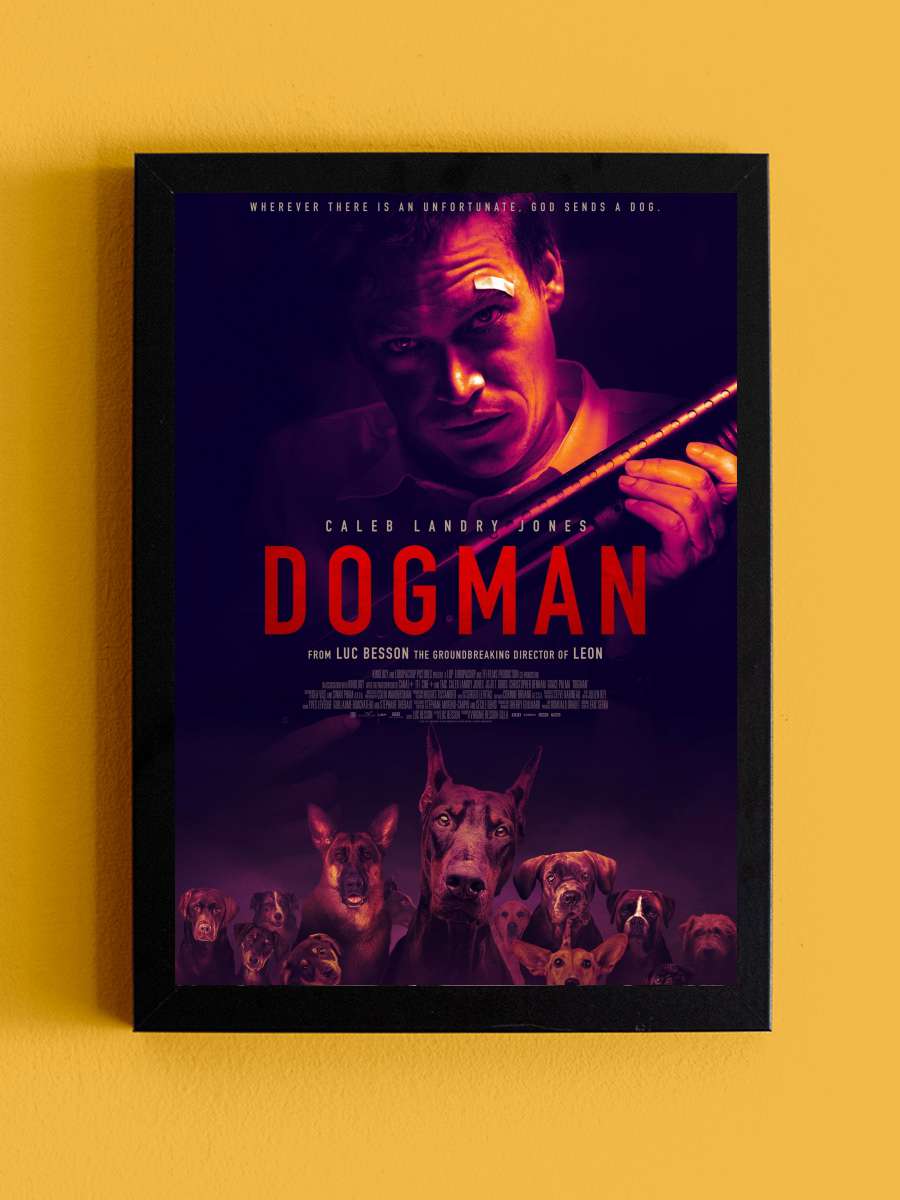 Dogman Film Tablo Siyah Çerçeveli Film Poster Afiş Tablo