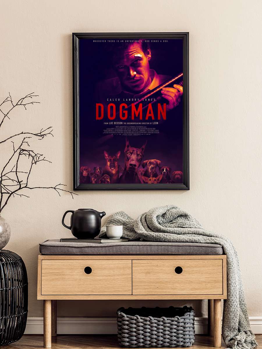 Dogman Film Tablo Siyah Çerçeveli Film Poster Afiş Tablo