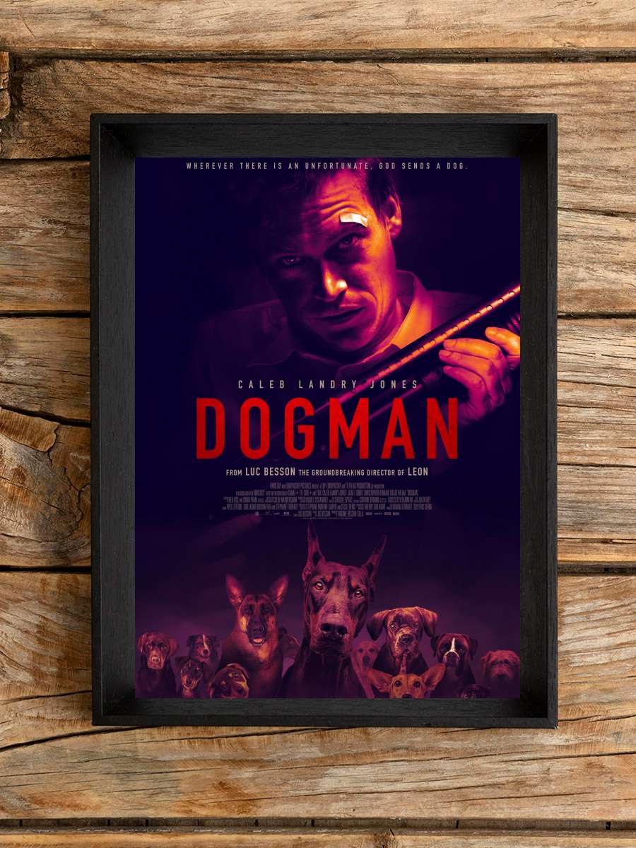 Dogman Film Tablo Siyah Çerçeveli Film Poster Afiş Tablo