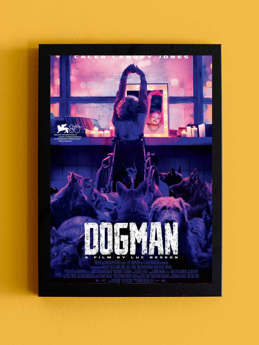 Dogman Film Tablo Siyah Çerçeveli Film Poster Afiş Tablo