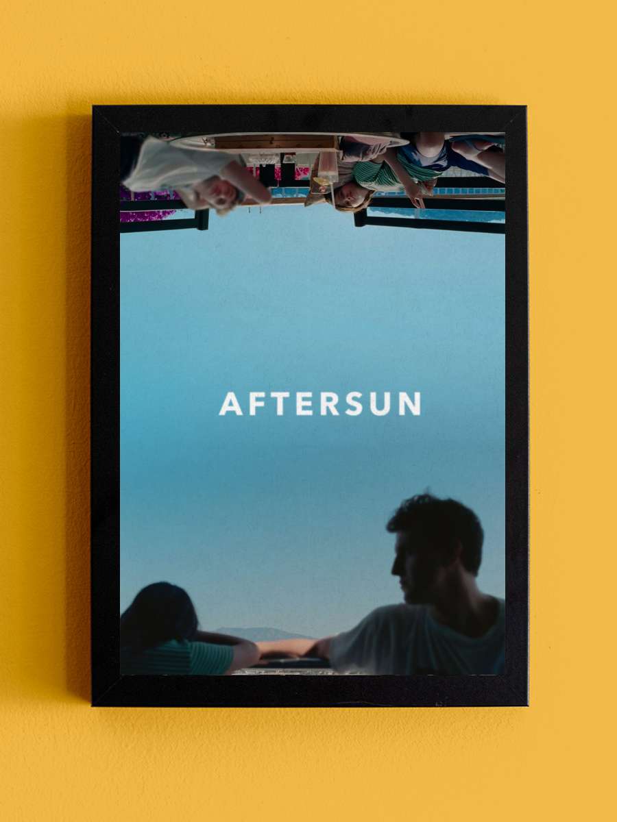 Güneş Sonrası - Aftersun Film Tablo Siyah Çerçeveli Film Poster Afiş Tablo