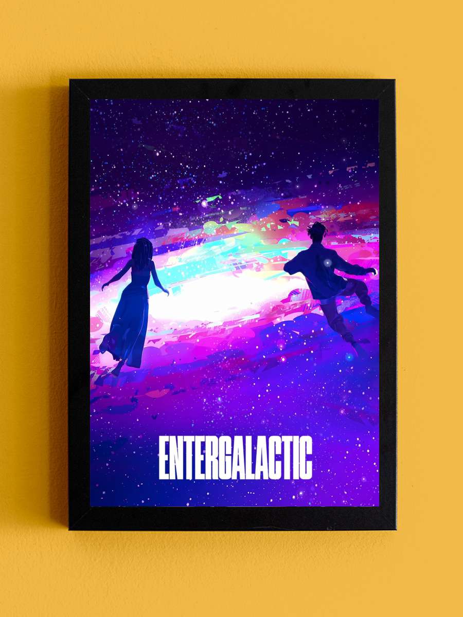 Entergalactic Film Tablo Siyah Çerçeveli Film Poster Afiş Tablo