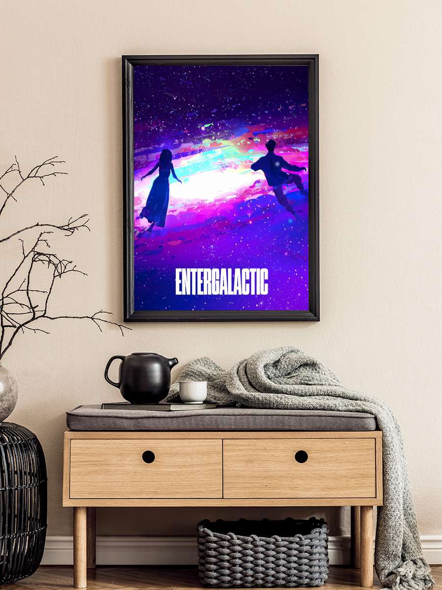 Entergalactic Film Tablo Siyah Çerçeveli Film Poster Afiş Tablo