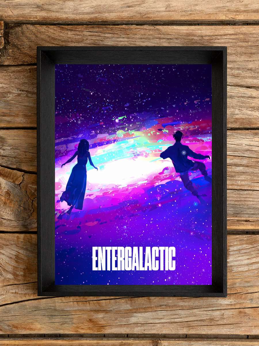 Entergalactic Film Tablo Siyah Çerçeveli Film Poster Afiş Tablo