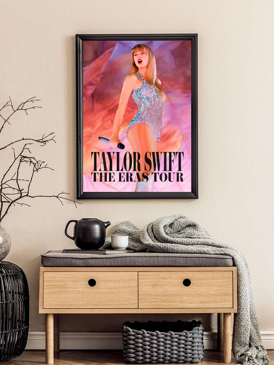 TAYLOR SWIFT | THE ERAS TOUR Film Tablo Siyah Çerçeveli Film Poster Afiş Tablo