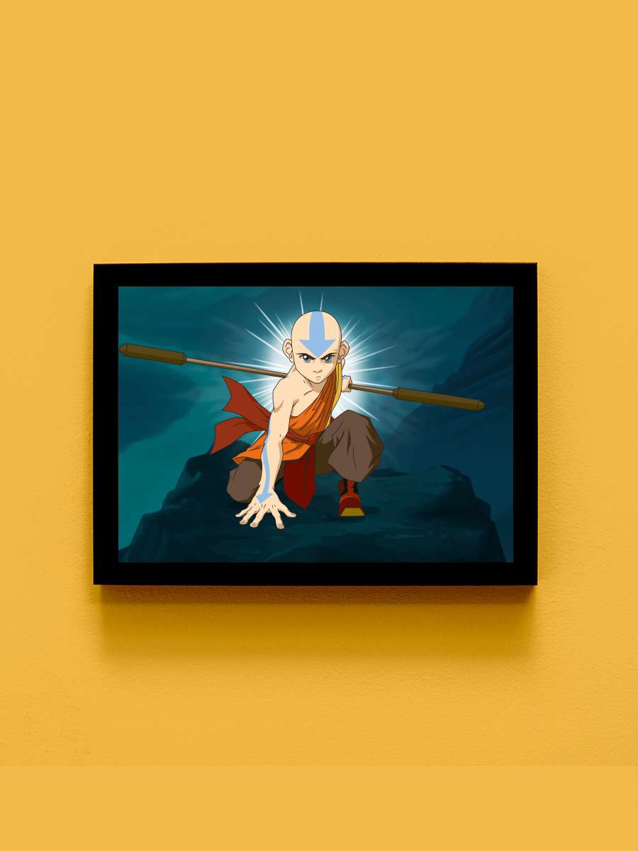 Avatar - Avatar: The Last Airbender Dizi Tablo Siyah Çerçeveli Dizi Poster Duvar Tablo