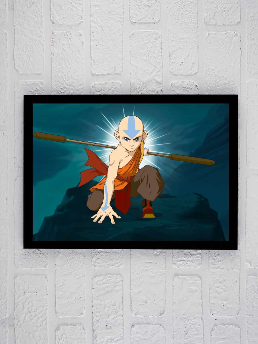 Avatar - Avatar: The Last Airbender Dizi Tablo Siyah Çerçeveli Dizi Poster Duvar Tablo