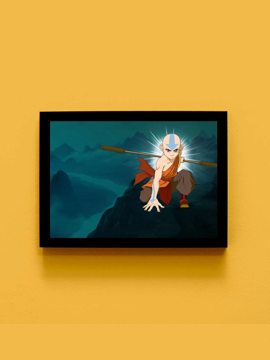 Avatar - Avatar: The Last Airbender Dizi Tablo Siyah Çerçeveli Dizi Poster Duvar Tablo