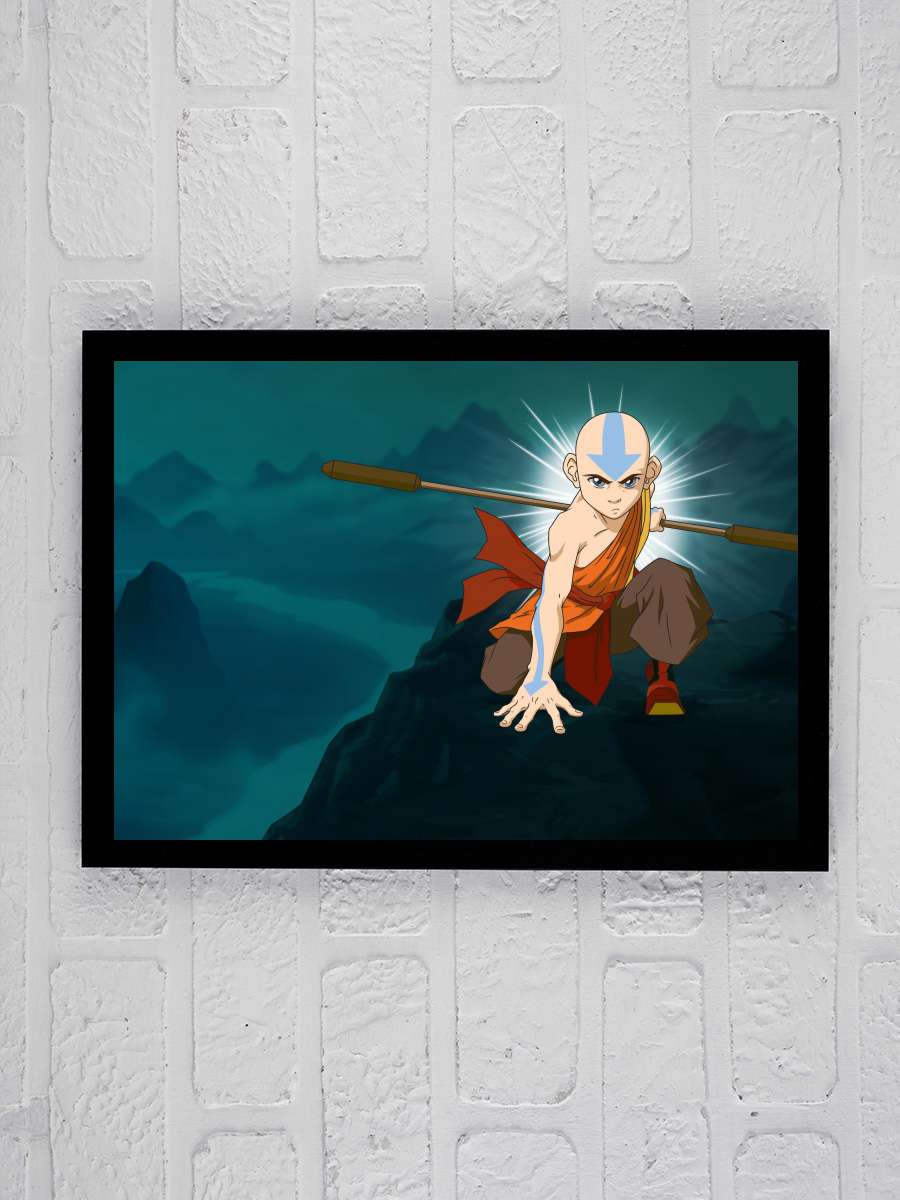 Avatar - Avatar: The Last Airbender Dizi Tablo Siyah Çerçeveli Dizi Poster Duvar Tablo