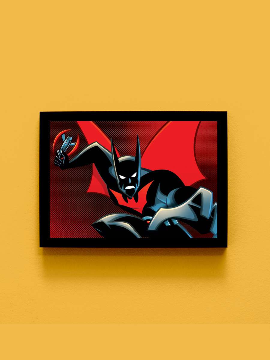 Batman Beyond Dizi Tablo Siyah Çerçeveli Dizi Poster Duvar Tablo