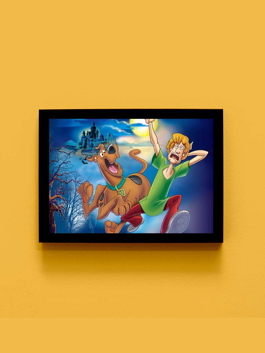 What's New, Scooby-Doo? Dizi Tablo Siyah Çerçeveli Dizi Poster Duvar Tablo