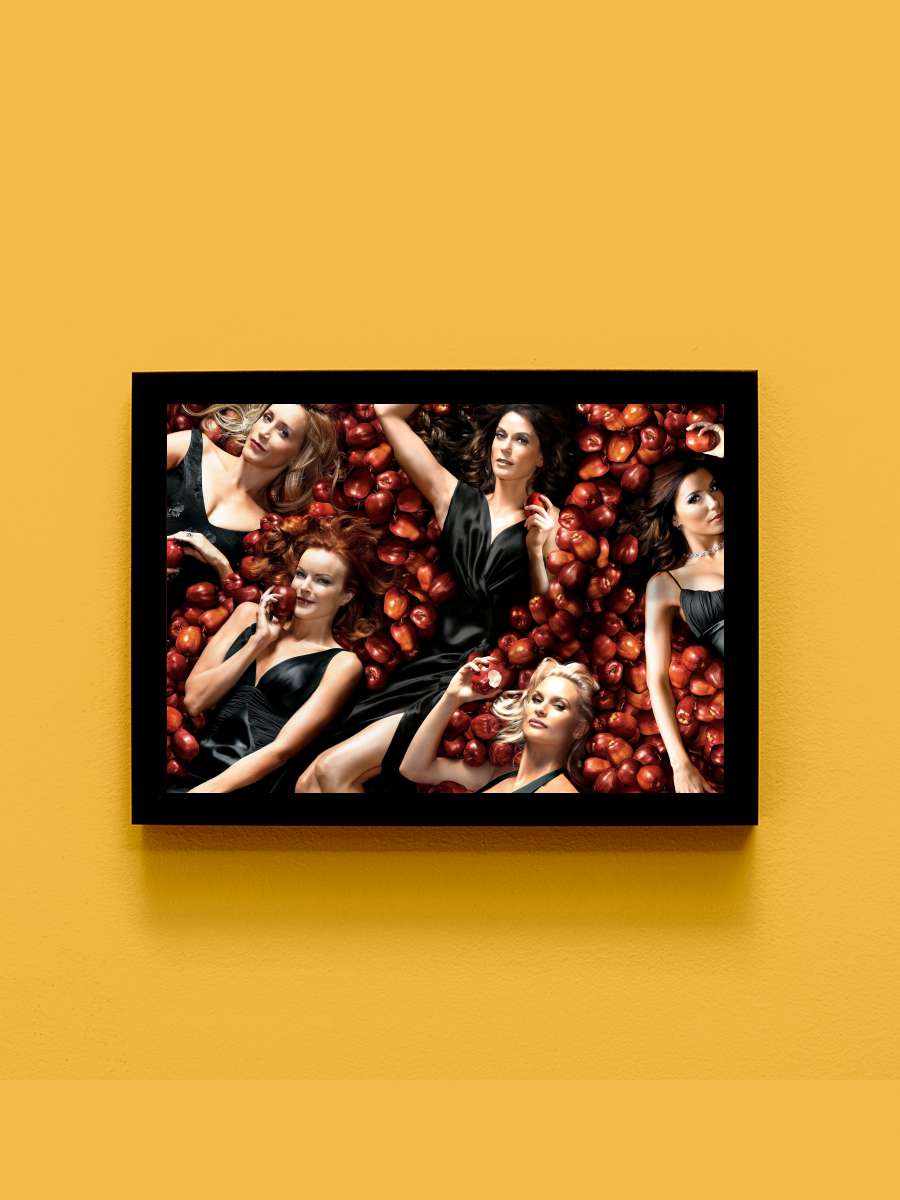 Desperate Housewives Dizi Tablo Siyah Çerçeveli Dizi Poster Duvar Tablo