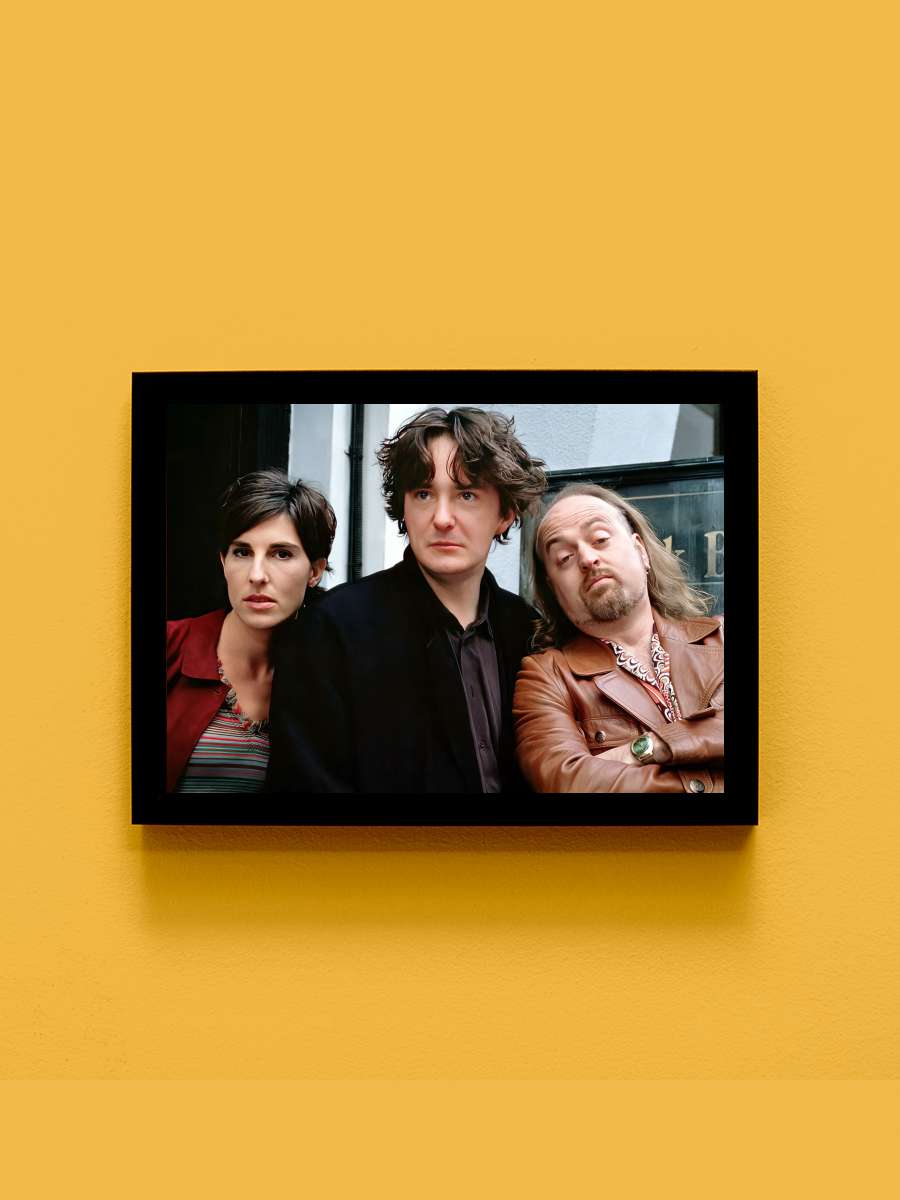 Black Books Dizi Tablo Siyah Çerçeveli Dizi Poster Duvar Tablo