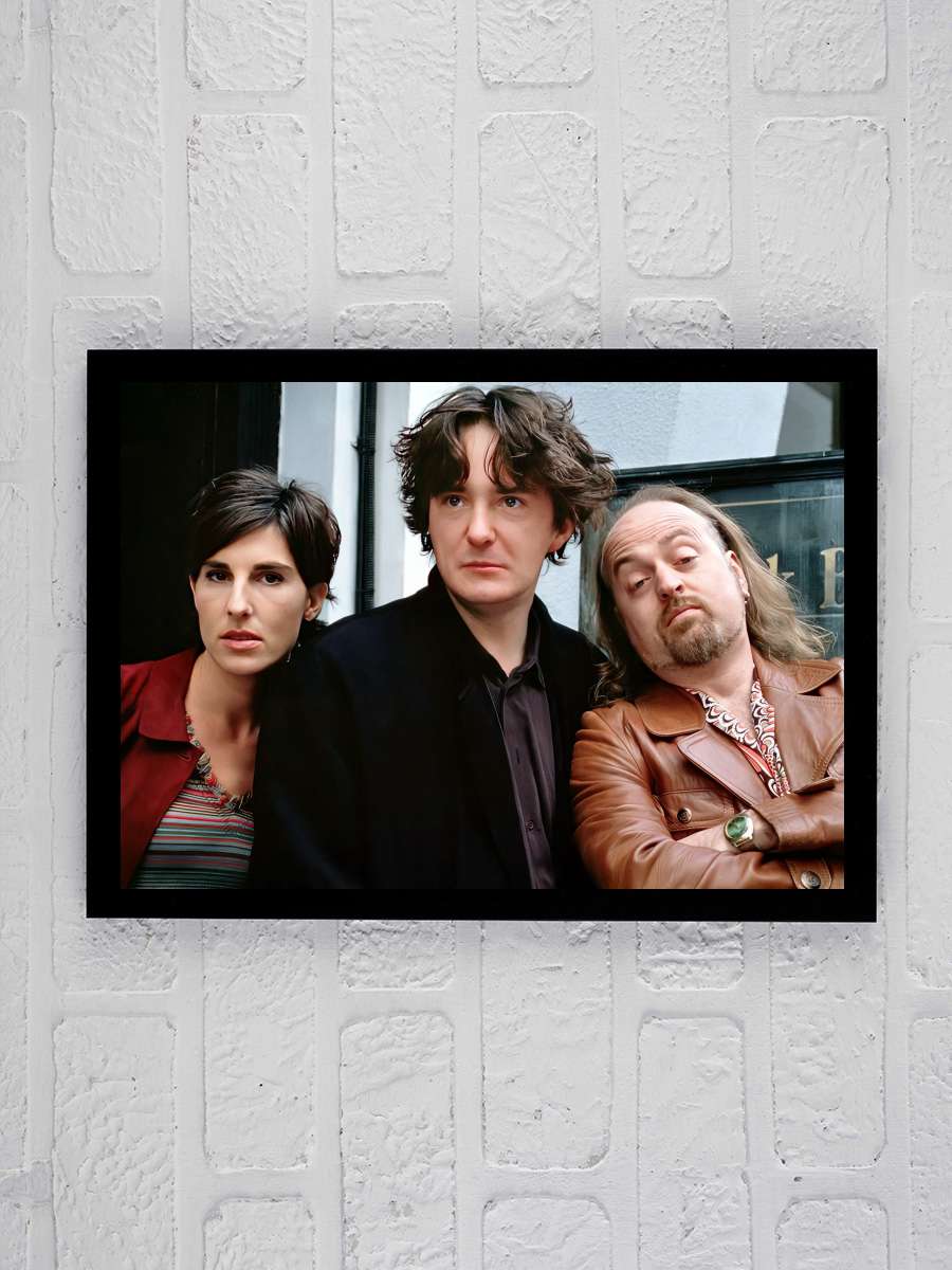 Black Books Dizi Tablo Siyah Çerçeveli Dizi Poster Duvar Tablo