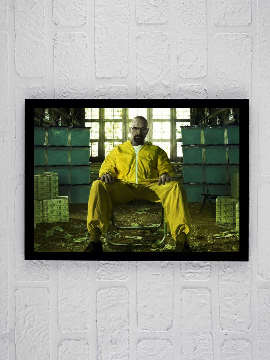 Breaking Bad Dizi Tablo Siyah Çerçeveli Dizi Poster Duvar Tablo