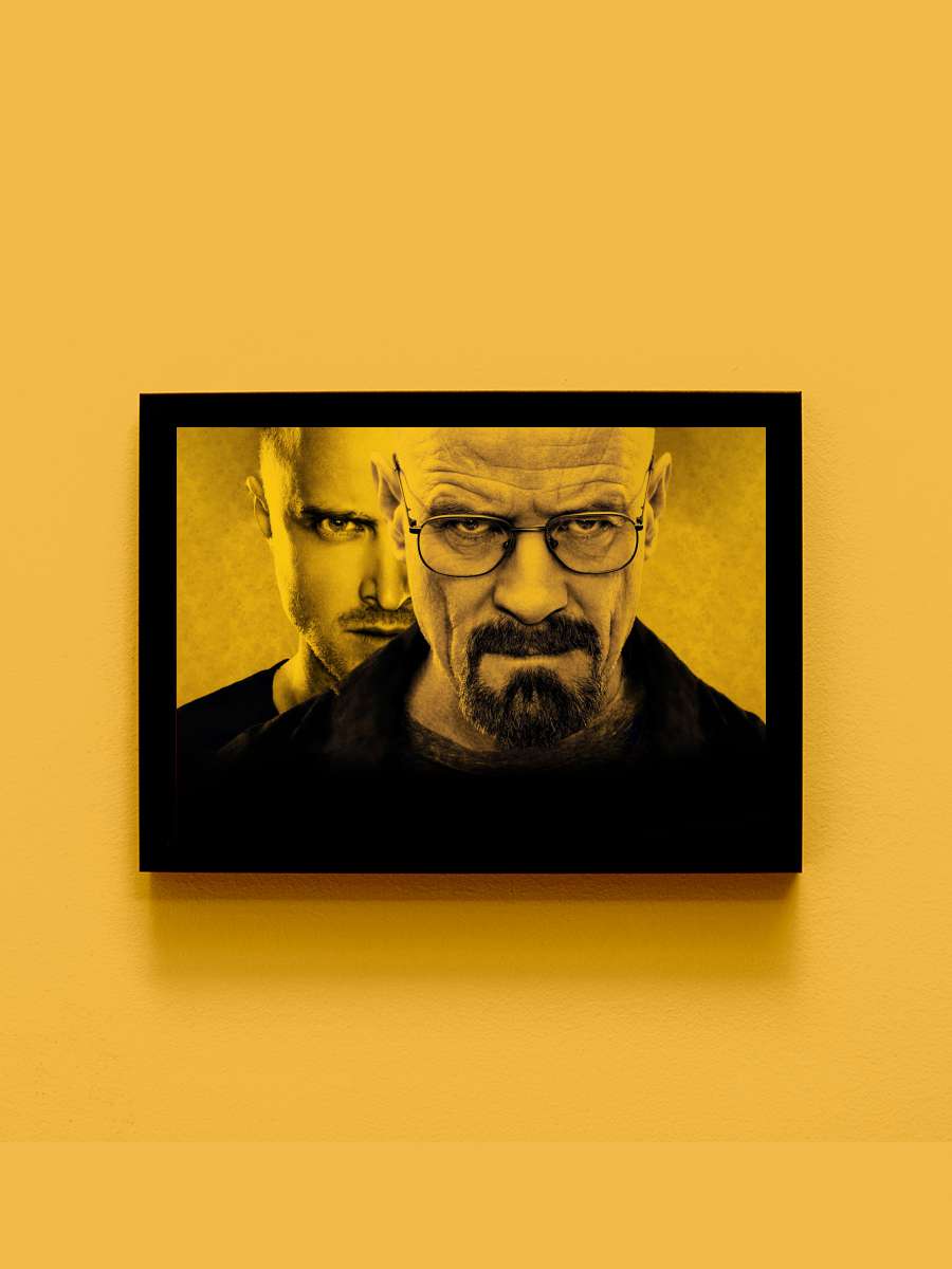 Breaking Bad Dizi Tablo Siyah Çerçeveli Dizi Poster Duvar Tablo