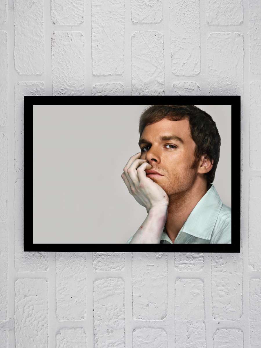 Dexter Dizi Tablo Siyah Çerçeveli Dizi Poster Duvar Tablo