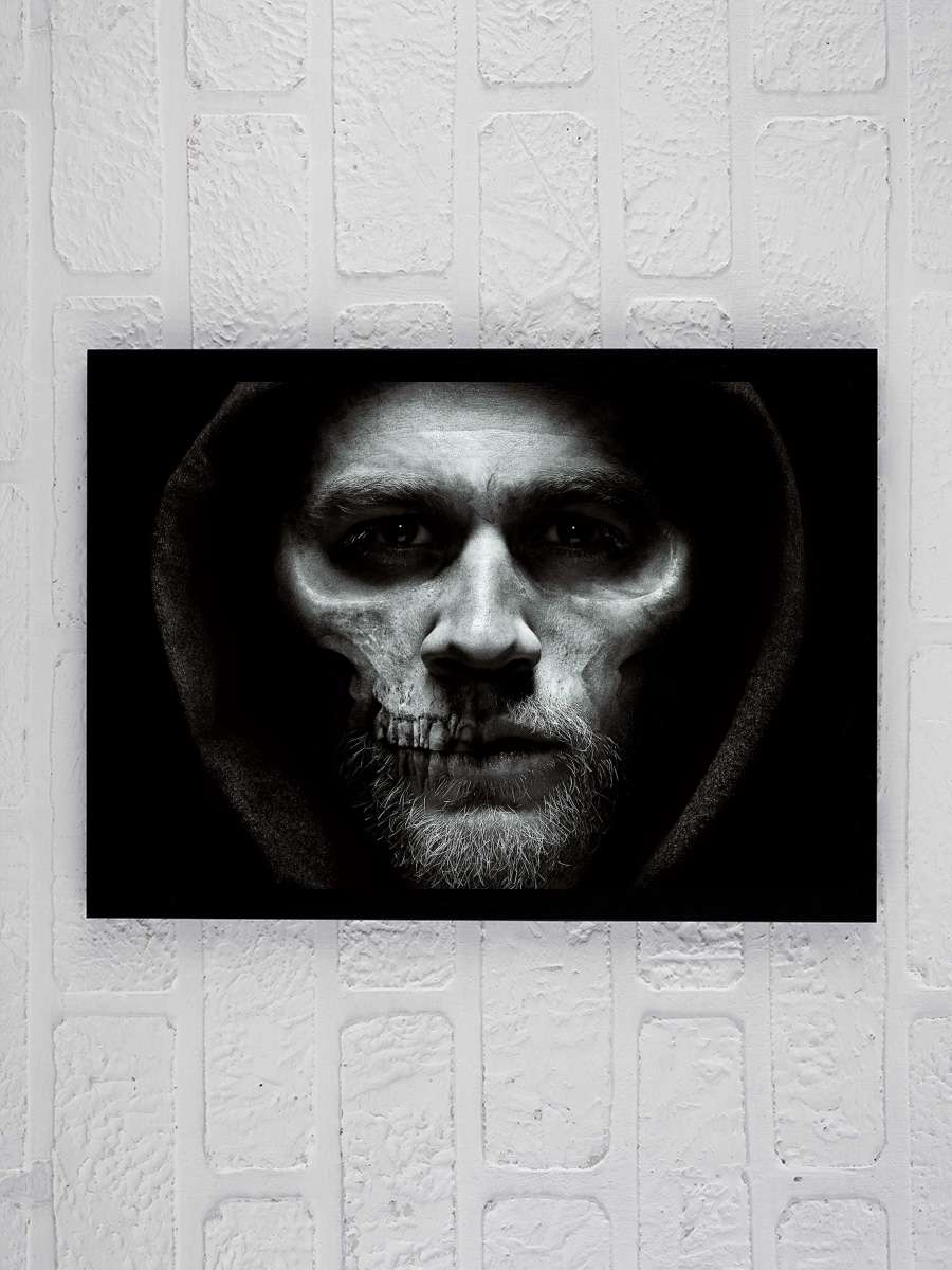 Sons of Anarchy Dizi Tablo Siyah Çerçeveli Dizi Poster Duvar Tablo