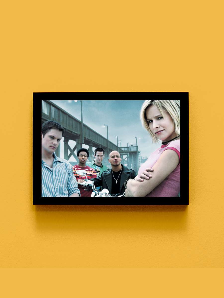 Veronica Mars Dizi Tablo Siyah Çerçeveli Dizi Poster Duvar Tablo