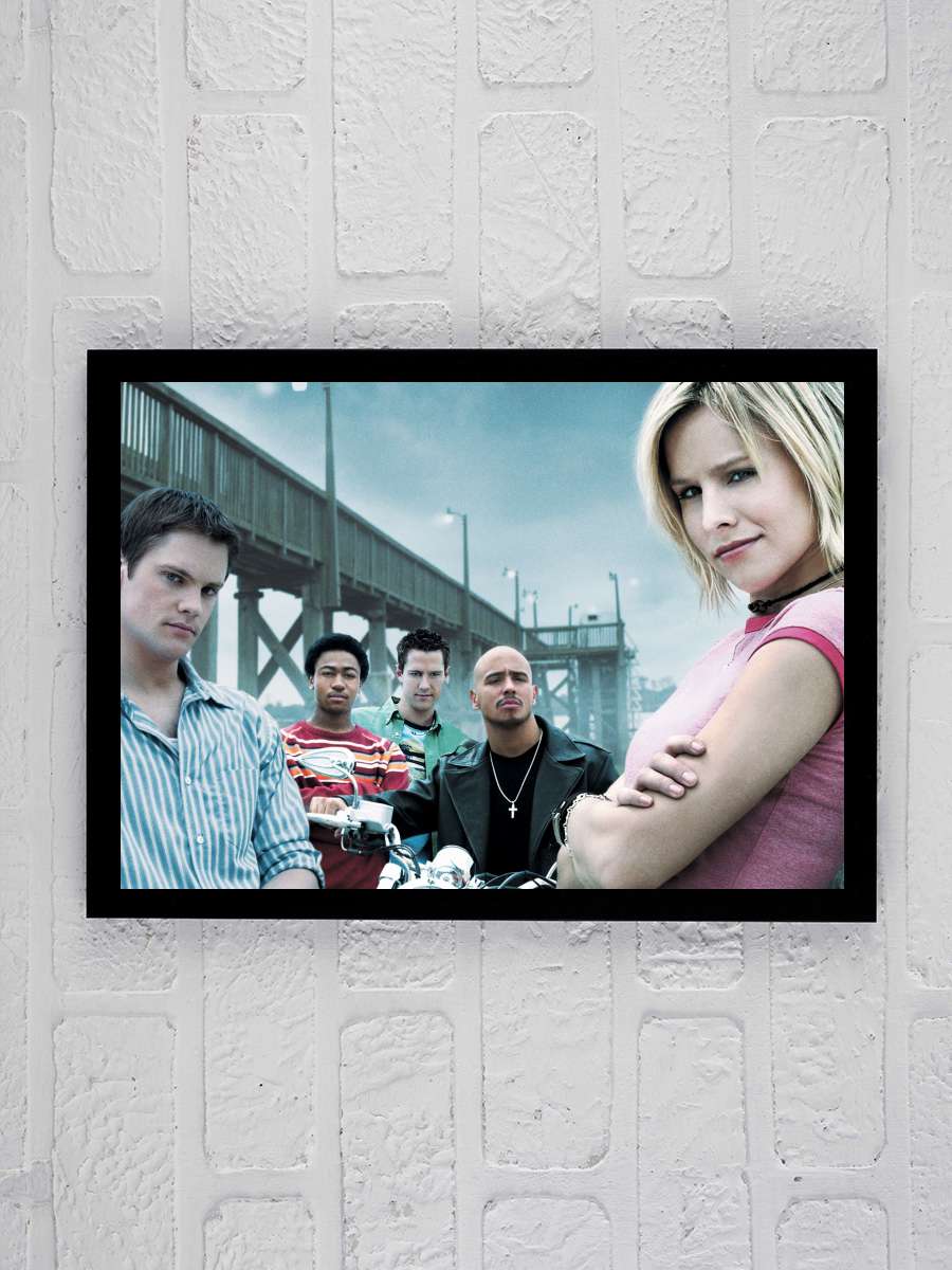 Veronica Mars Dizi Tablo Siyah Çerçeveli Dizi Poster Duvar Tablo