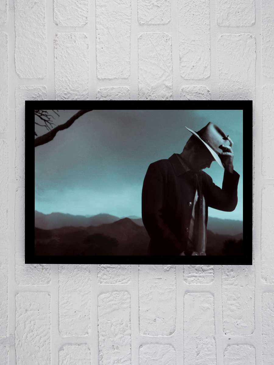 Justified Dizi Tablo Siyah Çerçeveli Dizi Poster Duvar Tablo