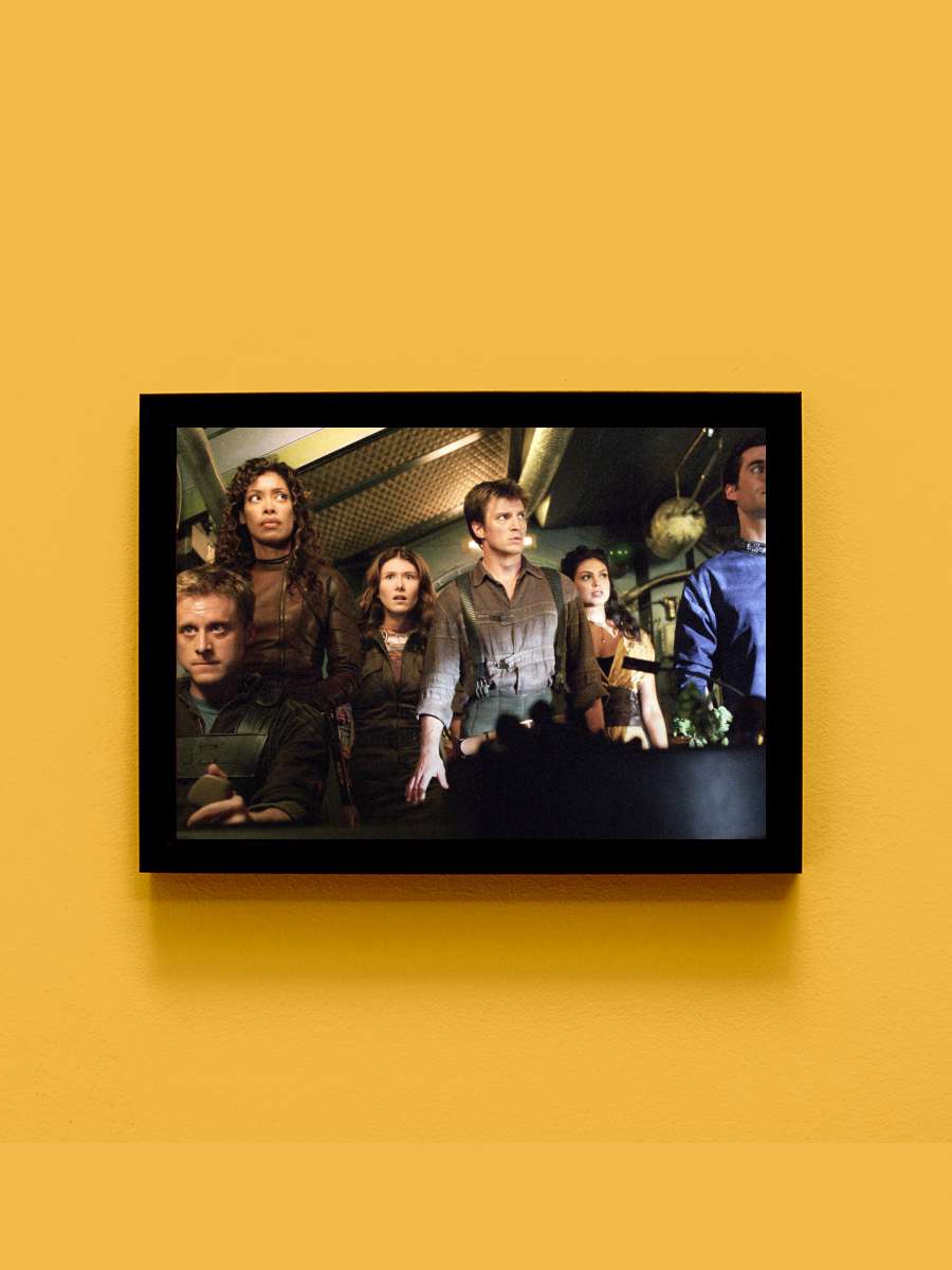 Firefly Dizi Tablo Siyah Çerçeveli Dizi Poster Duvar Tablo