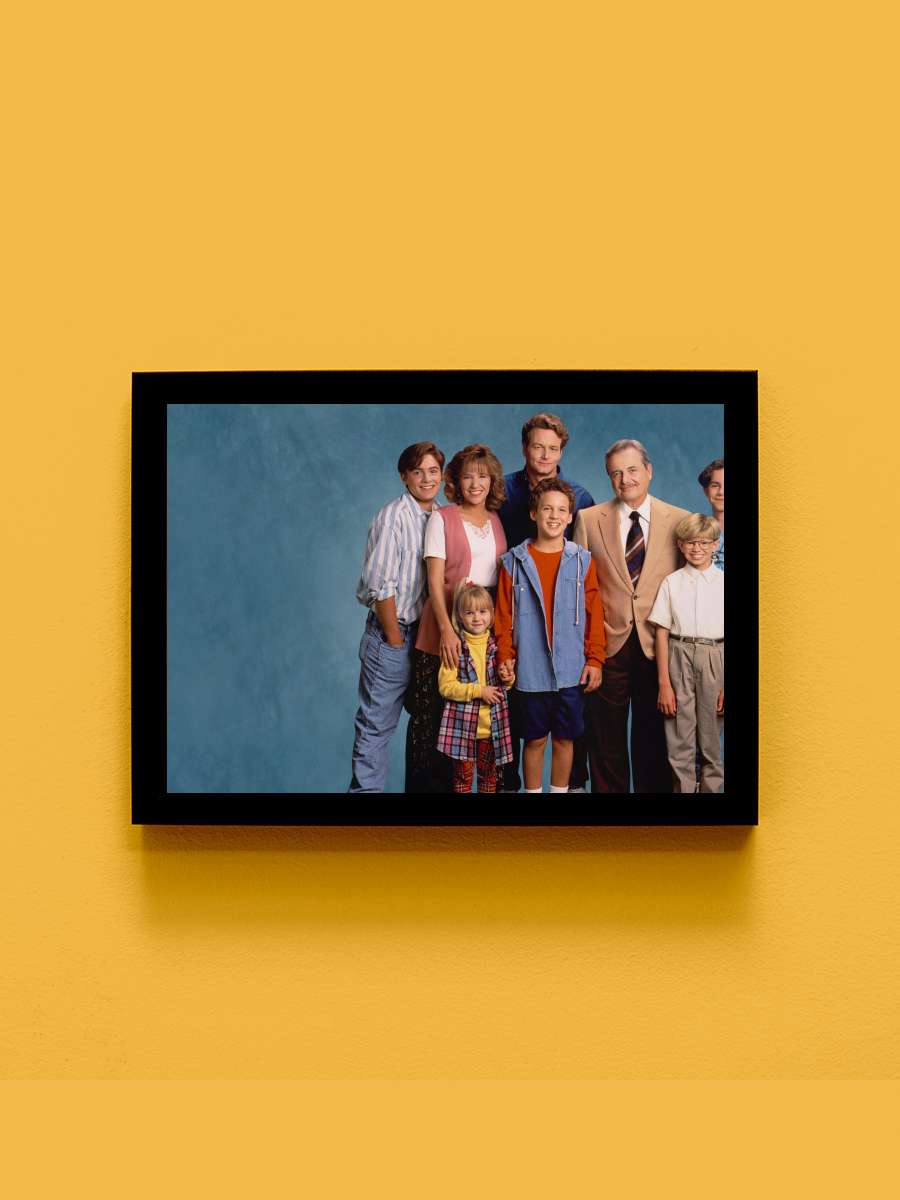 Boy Meets World Dizi Tablo Siyah Çerçeveli Dizi Poster Duvar Tablo