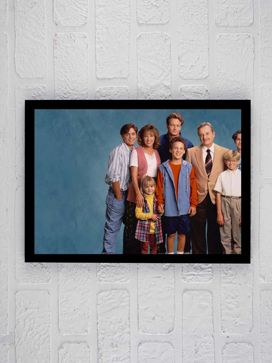 Boy Meets World Dizi Tablo Siyah Çerçeveli Dizi Poster Duvar Tablo