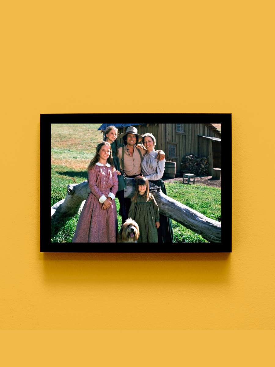 Küçük Ev - Little House on the Prairie Dizi Tablo Siyah Çerçeveli Dizi Poster Duvar Tablo