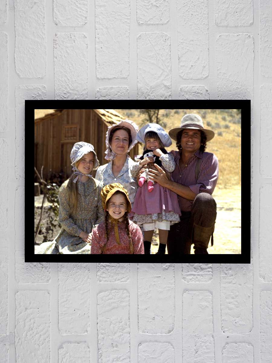 Küçük Ev - Little House on the Prairie Dizi Tablo Siyah Çerçeveli Dizi Poster Duvar Tablo