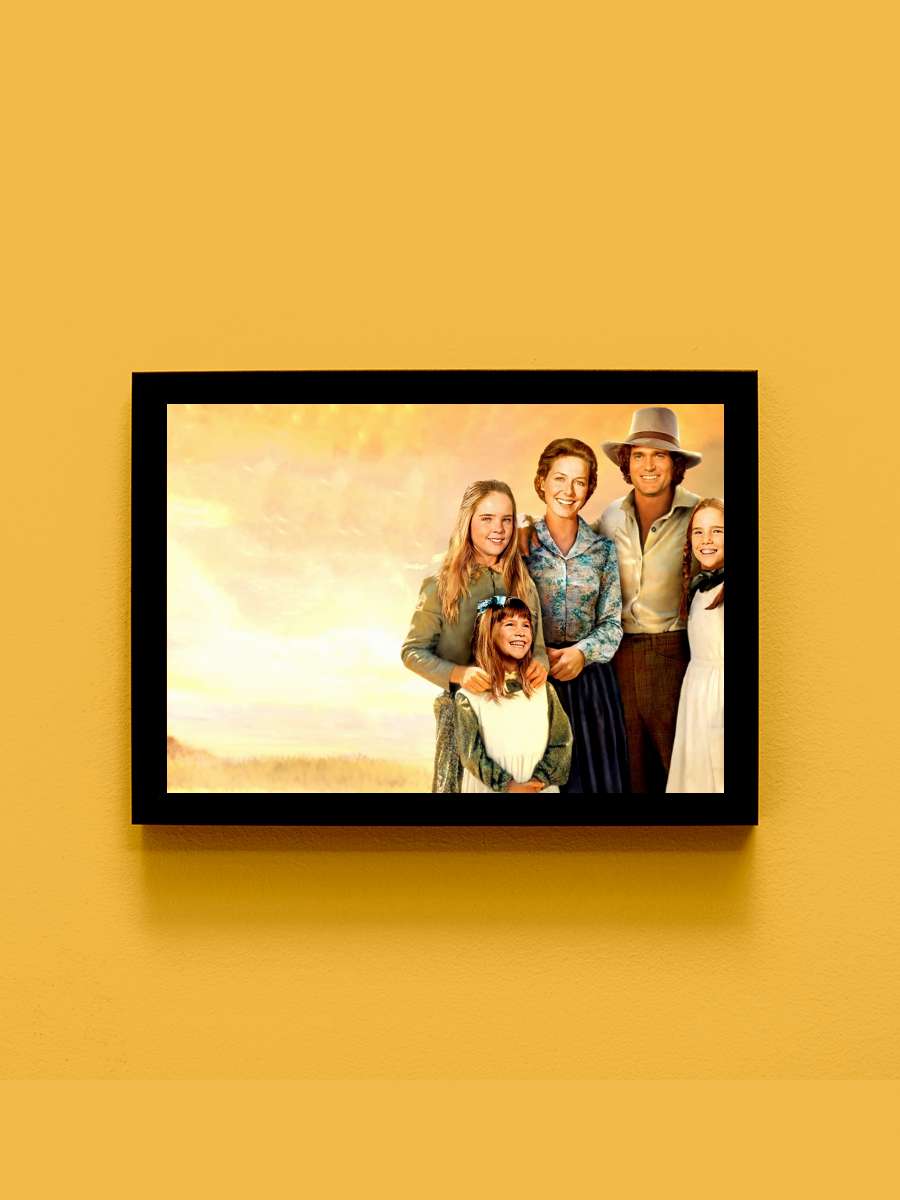 Küçük Ev - Little House on the Prairie Dizi Tablo Siyah Çerçeveli Dizi Poster Duvar Tablo