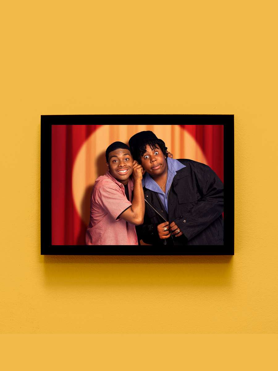 Kenan & Kel Dizi Tablo Siyah Çerçeveli Dizi Poster Duvar Tablo