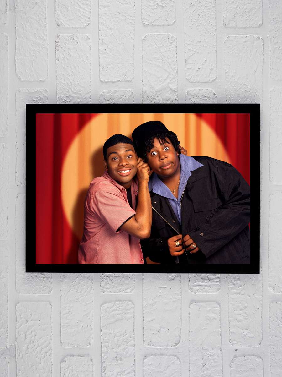 Kenan & Kel Dizi Tablo Siyah Çerçeveli Dizi Poster Duvar Tablo