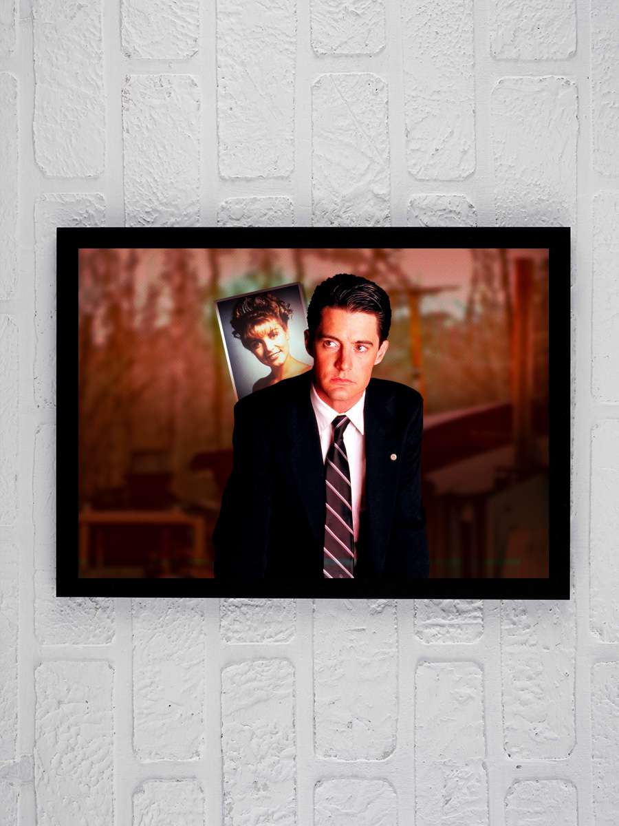 Twin Peaks Dizi Tablo Siyah Çerçeveli Dizi Poster Duvar Tablo