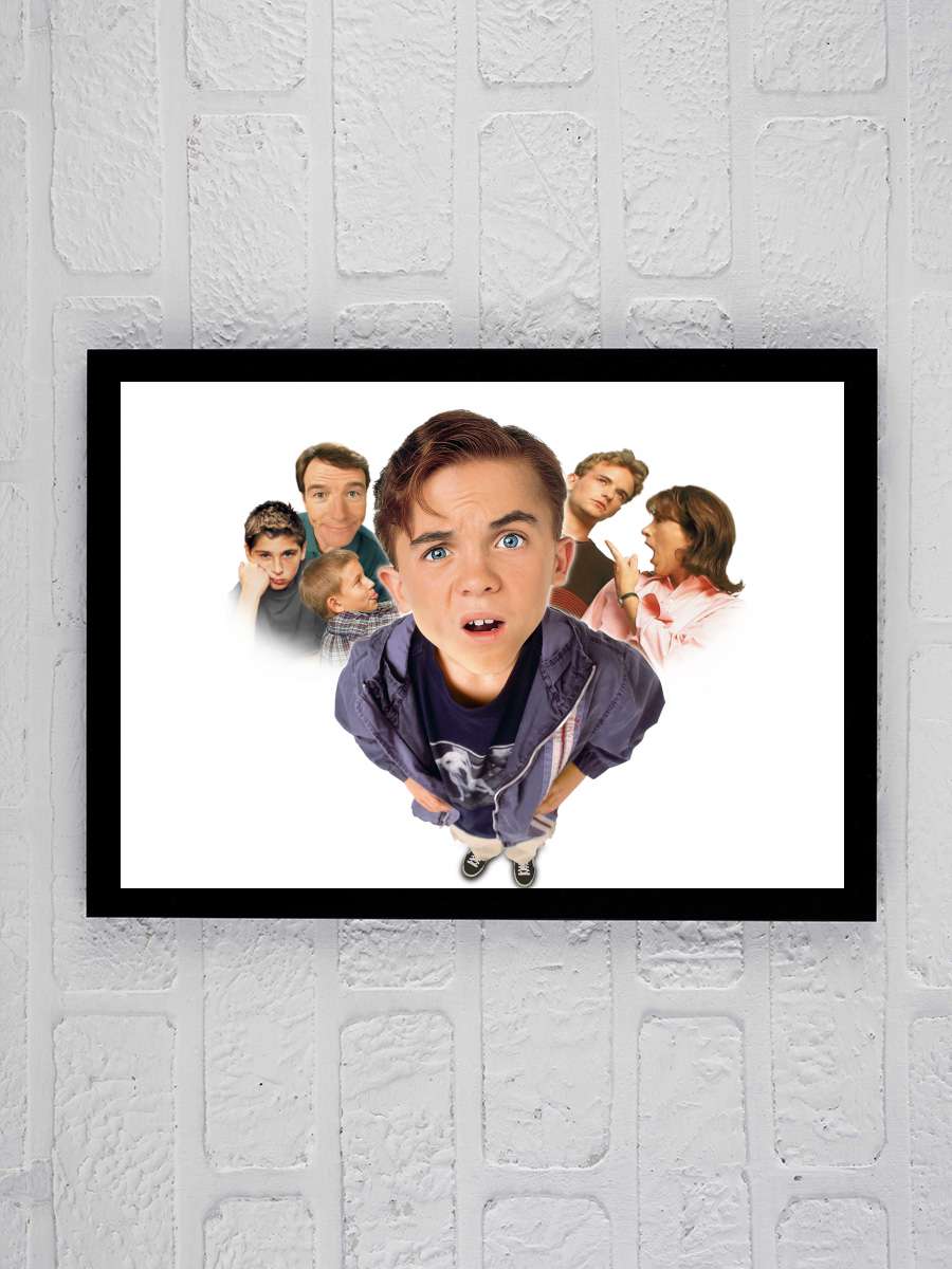 Malcolm in the Middle Dizi Tablo Siyah Çerçeveli Dizi Poster Duvar Tablo