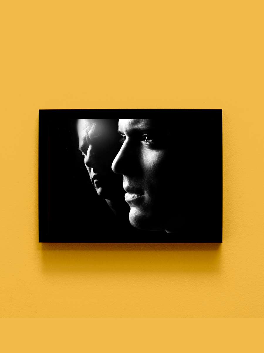 Prison Break Dizi Tablo Siyah Çerçeveli Dizi Poster Duvar Tablo