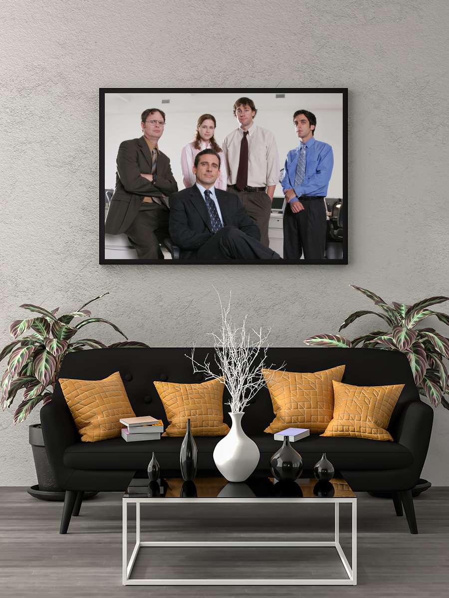 ‎Ofis‎ - The Office Dizi Tablo Siyah Çerçeveli Dizi Poster Duvar Tablo