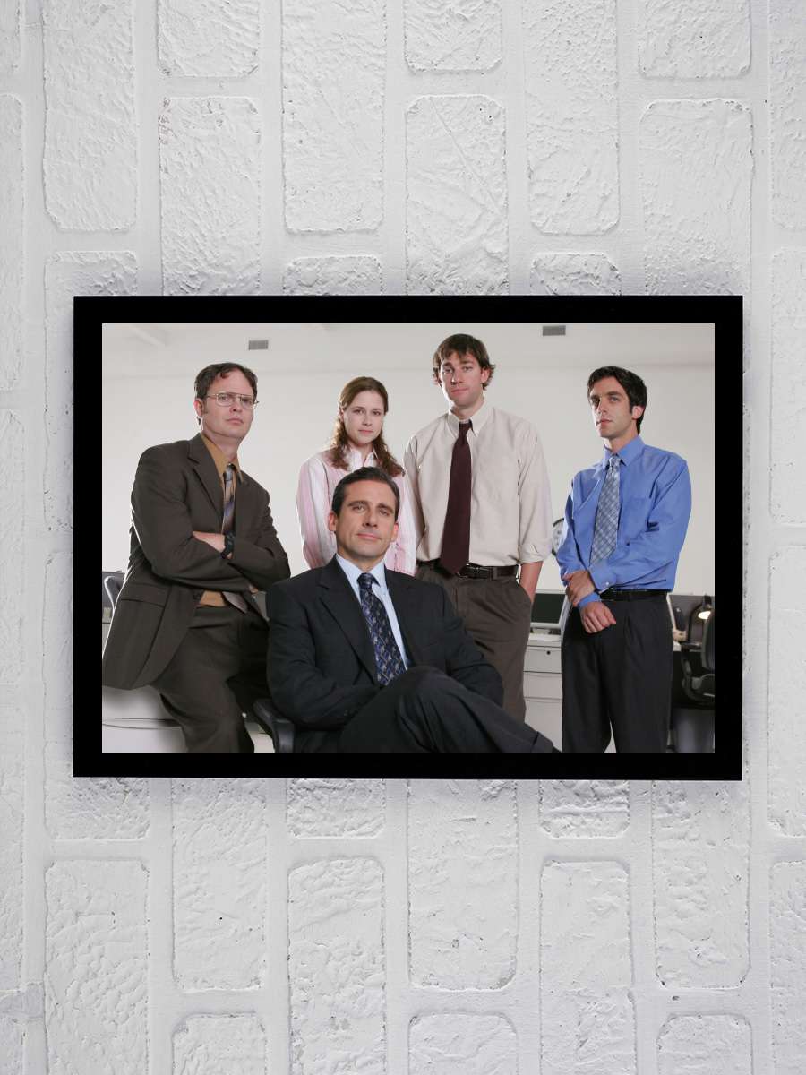 ‎Ofis‎ - The Office Dizi Tablo Siyah Çerçeveli Dizi Poster Duvar Tablo